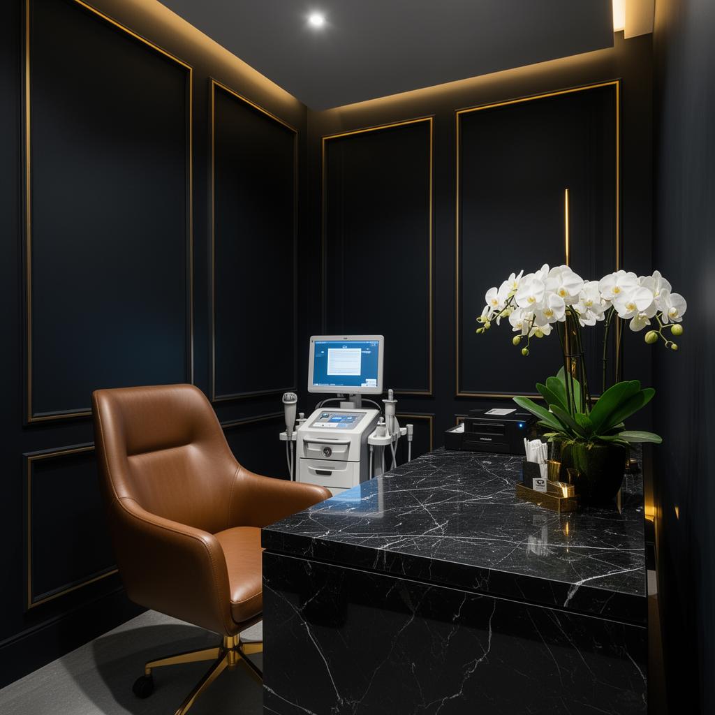 Private consultation room at the practice